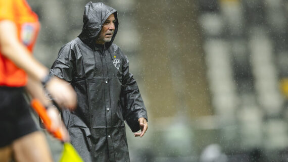 Sampaoli deixa o Atlético após 10 jogos em 2026 (foto: Pedro Souza / Atlético)