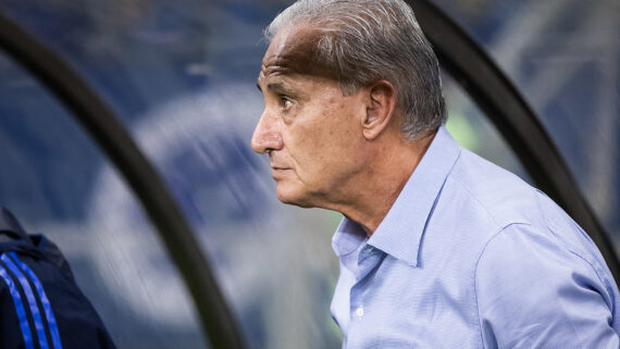 Cruzeiro de Tite segue sem vencer no Brasileiro. (foto: Gustavo Aleixo / Cruzeiro.)