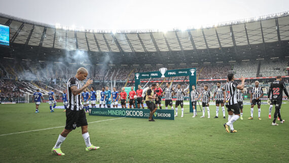Final entre Atlético e Cruzeiro do Campeonato Mineiro de 2022 (foto: Pedro Souza / Atlético)