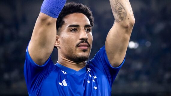 Christian foi o autor do gol da virada do Cruzeiro sobre o Red Bull Bragantino. (foto: Gustavo Aleixo/Cruzeiro.)