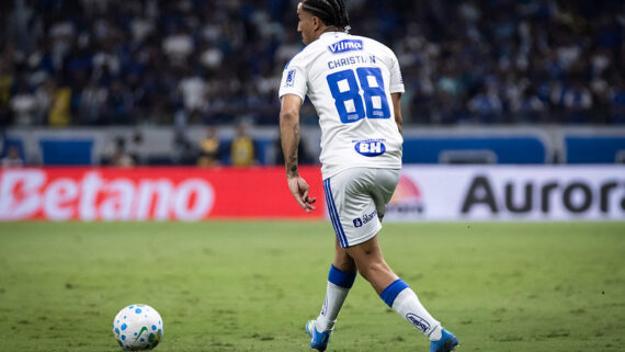 Christian deixa o Cruzeiro para se juntar ao Krasnodar, da Rússia. (foto: Gustavo Aleixo / Cruzeiro.)