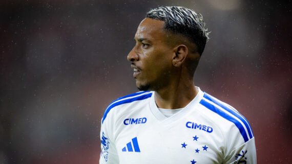 Cruzeiro perde três titulares para o jogo contra o Botafogo. Matheus Pereira é um deles. (foto: Foto: Lucas Bubols/Cruzeiro.

)