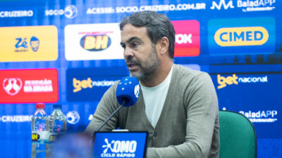 Artur Jorge, técnico do Cruzeiro.