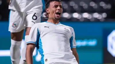 Lucho Rodriguez em ação pelo Neon, da Arábia Saudita.
