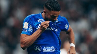 Wanderson volta a marcar após 20 jogos pelo Cruzeiro.
