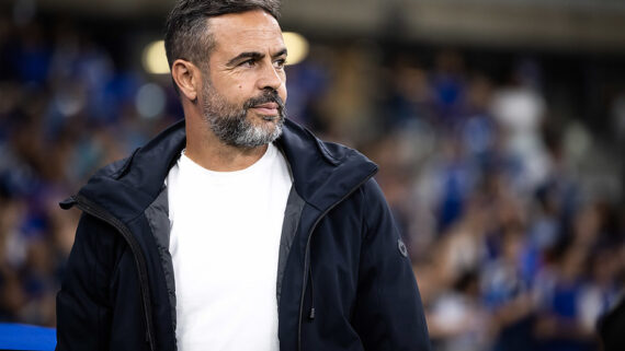 Artur Jorge, técnico do Cruzeiro. (foto: Gustavo Aleixo/Cruzeiro.)