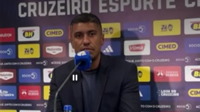 Paulinho, diretor de futebol do Cruzeiro.