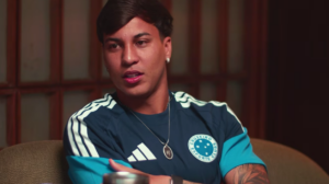 Kaio Jorge, jogador do Cruzeiro. (foto: Reprodução / YouTube.)